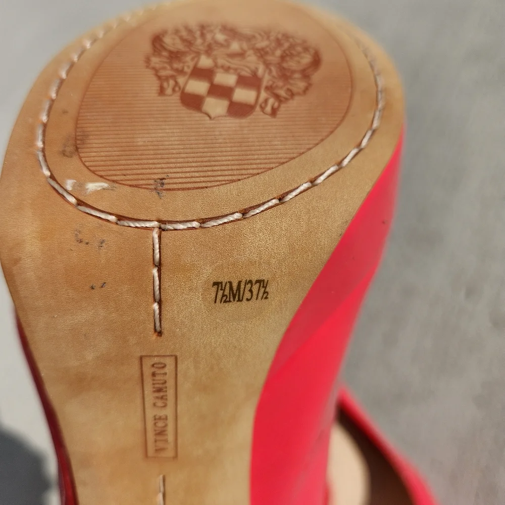 Vice Camuto Shoes size 7.5 Coral - Picture 7 of 7